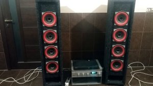 DIY || САМОДЕЛЬНАЯ АКУСТИКА ИЗ ДИНАМИКОВ 10ГДШ || КАК ЗВУЧАТ 8 ШИРОКОПОЛОСНЫХ ДИНАМИКОВ 10 ГДШ ||