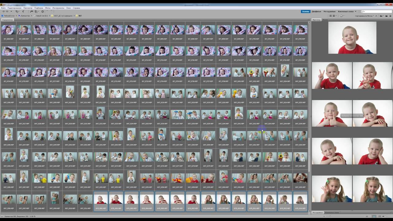 Пакетное переименование в Adobe Bridge смотреть онлайн