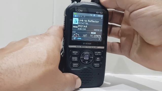ICOM ID-52 Add DCS/XLX/XRF reflector смотреть онлайн