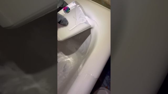 Советская ванна в виде кресла! Реставрация ванны. смотреть онлайн