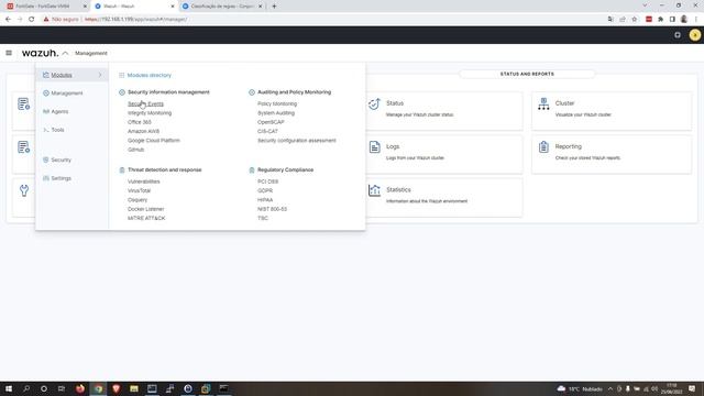 Como configurar o SIEM Wazuh 4.3.4 do zero parte 05 - Configurando o Wazuh para receber Syslogs смотреть онлайн