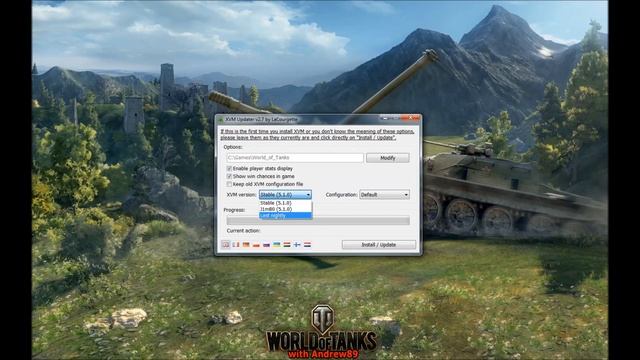 [HD] XVM Tutorial / Easiest Install / Andrew89 / World of Tanks смотреть онлайн