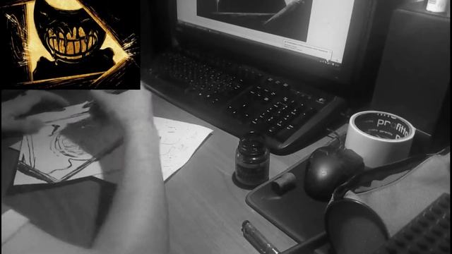 РИСУЕМ ДЕМОНА БЕНДИ - Drawing a demon Bendy смотреть онлайн
