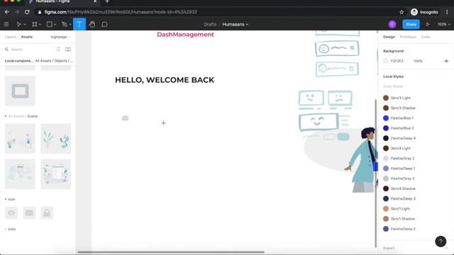 Figma Tutorial - Create clean web design login page with plugin humaaans смотреть онлайн