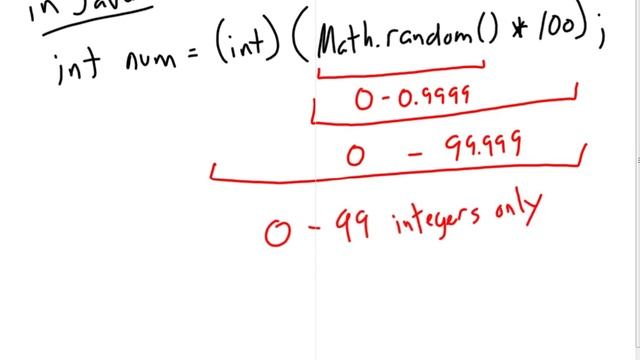 Random Number Math in Java смотреть онлайн