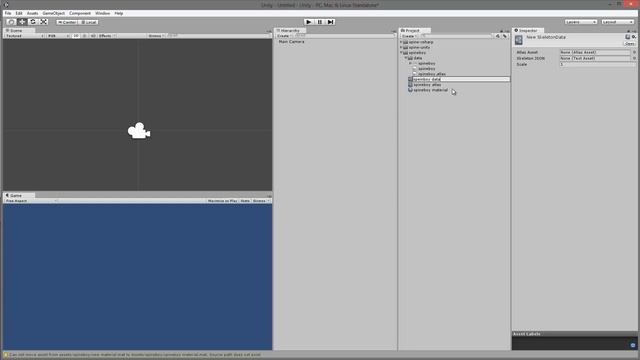 Spine - Unity setup смотреть онлайн