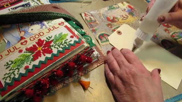 Let's Finish the Fabric Cover (Christmas Journal #6) смотреть онлайн