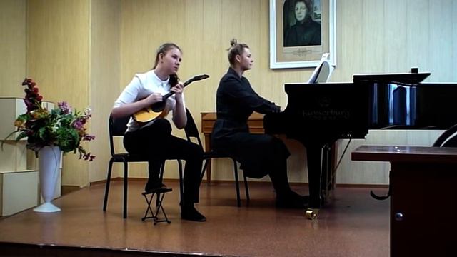 Лунева Ирина (домра). Ф. Кюхлер "Концертино" в стиле А. Вивальди. смотреть онлайн