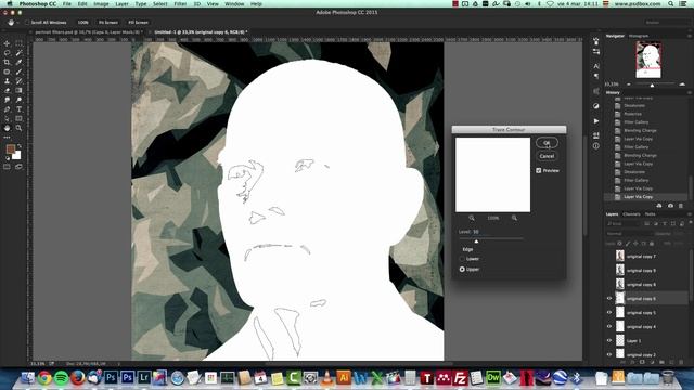 Posterized Portrait - Photoshop Abstract Effect смотреть онлайн