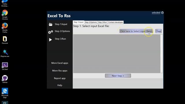 Excel To Rss смотреть онлайн