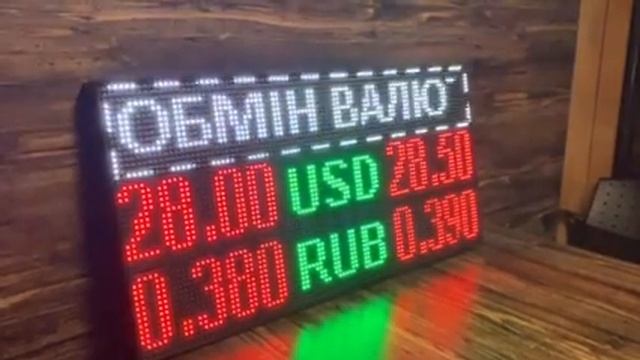 Табло «Обмен валют» смотреть онлайн