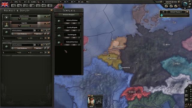 Hearts of Iron IV -3- United Kingdom Gameplay смотреть онлайн