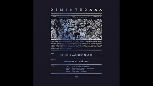 Hendrik van Boetzelaer - Le Souvenir [DM3DXXX002] смотреть онлайн