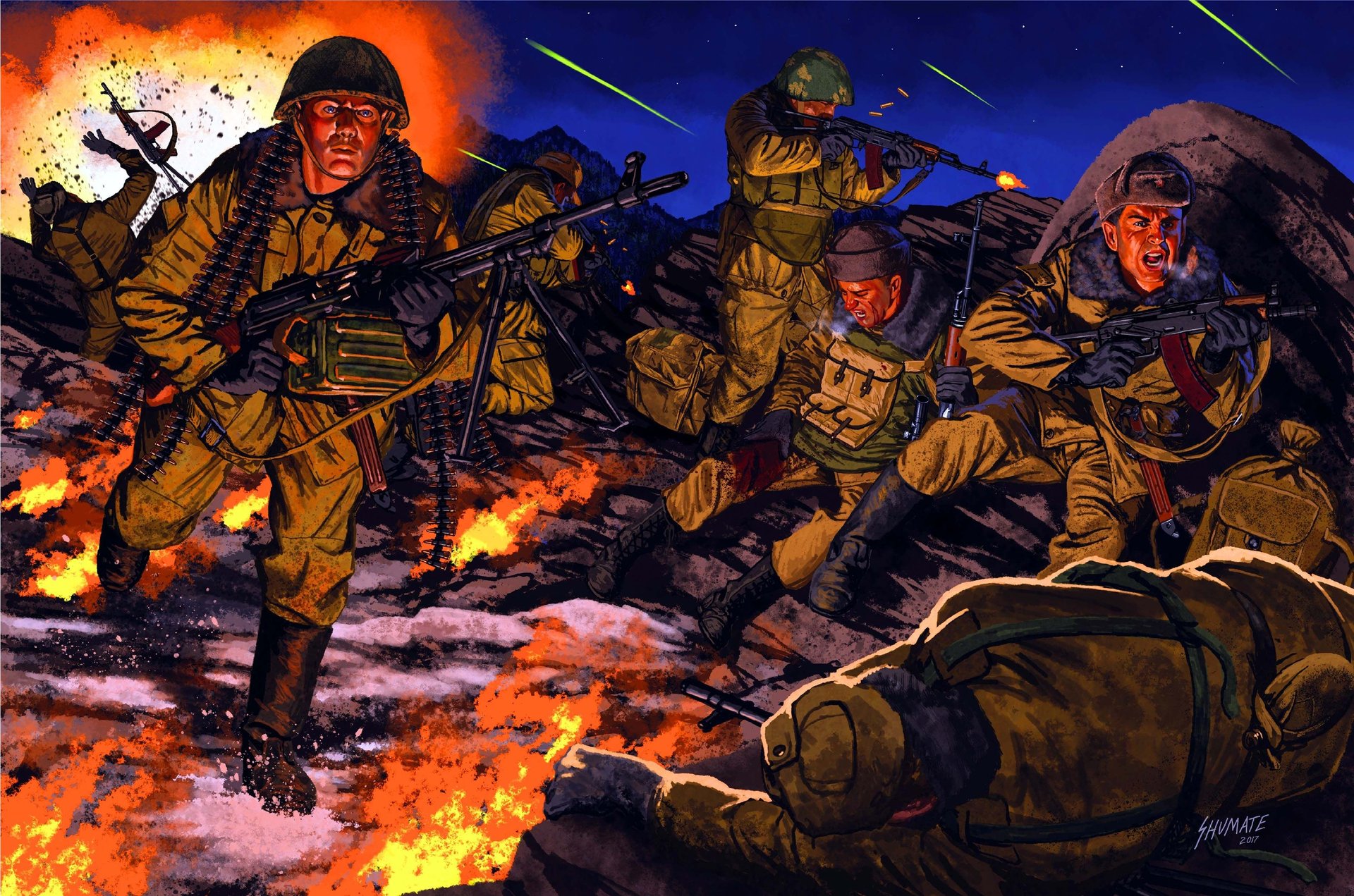 бой из укрытий