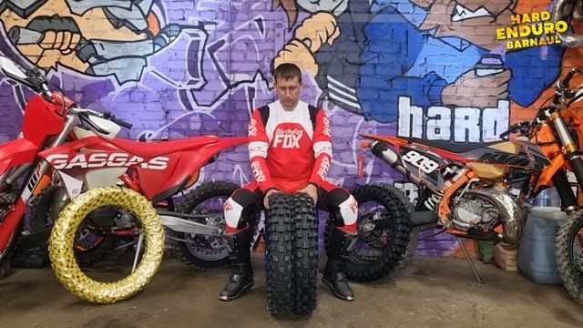 Обзор китайской резины GUMM TIRE 754 vs MITAS 754 смотреть онлайн