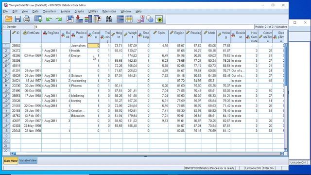 SPSS Work with Data / How to filter cases (rows) смотреть онлайн
