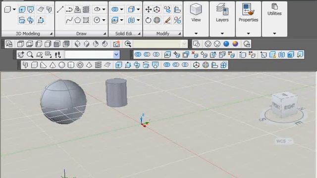 AutoCad - 6-2 الأشكال الأولية смотреть онлайн