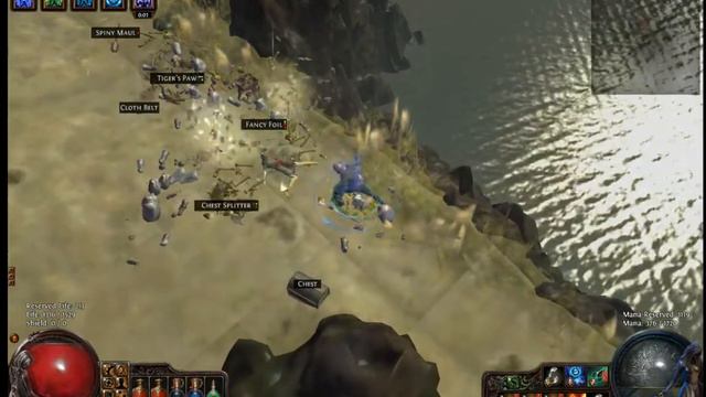 Path of Exile 0.10 Open Beta - EK Shadow - Ledge - Lv 60 смотреть онлайн