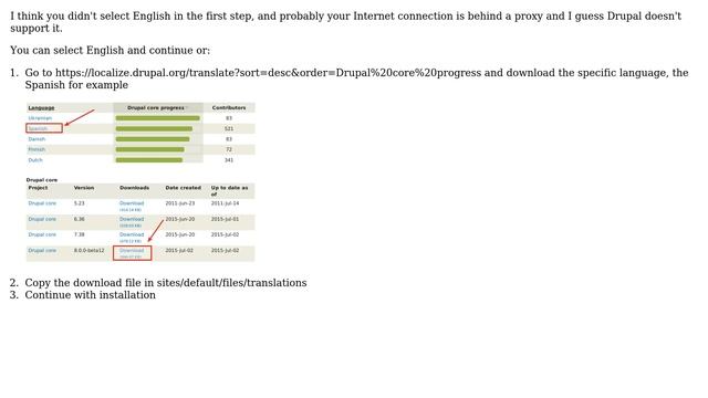 Drupal: Problem installing in local "The translation server is offline" (3 Solutions!!) смотреть онлайн