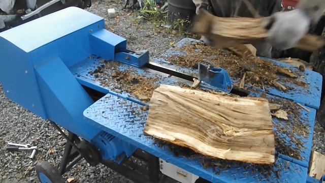 Дровокол самодельный, электрический - затраты электроэнергии, времени. смотреть онлайн