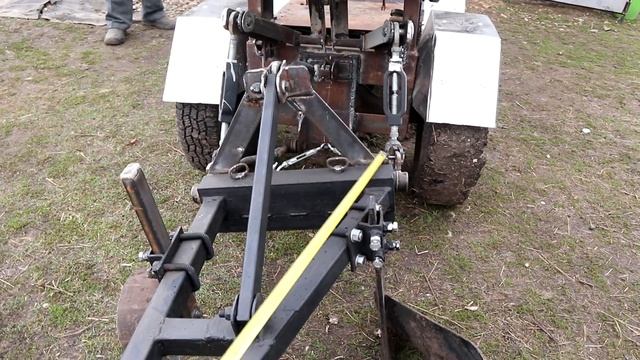 Мини-Трактор Переломка 4х4 | Навеска | Опробовали Плуг | Minitractor Fracture 4x4