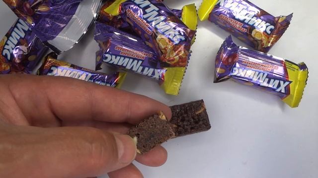 Взял на пробу Конфеты ХитМикс Мультизлаки со Вкусом Шоколада смотреть онлайн