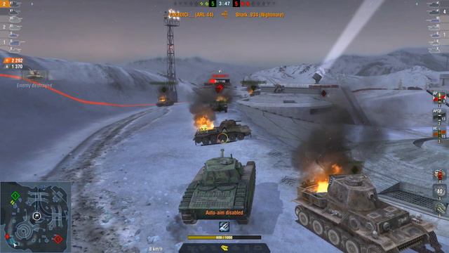 T95E6 & ARL 44 & Black Prince - World of Tanks Blitz смотреть онлайн