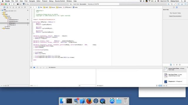 Синтаксис Objective - C 4