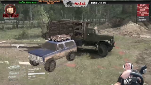 Мод Chevrolet Blazer K5 1975 /Честный Обзор / Spintires: MudRunner /American Wilds смотреть онлайн