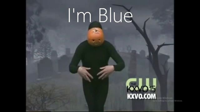 Pumpkin Man Can Dance To Any Song!