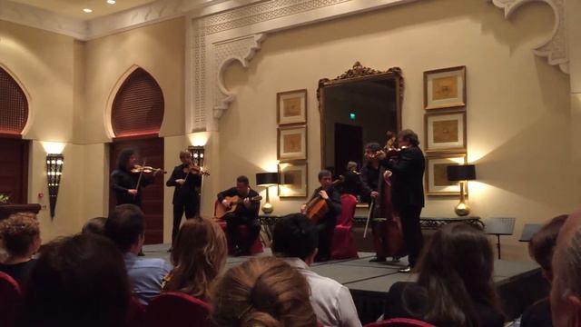 Lendvay@friends Playing Csardas Monti With Evgeniy Morozov In Dubai 17th April 2015