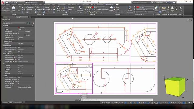 78 - Trabajar con los estilos de cota en Autocad 2017 смотреть онлайн