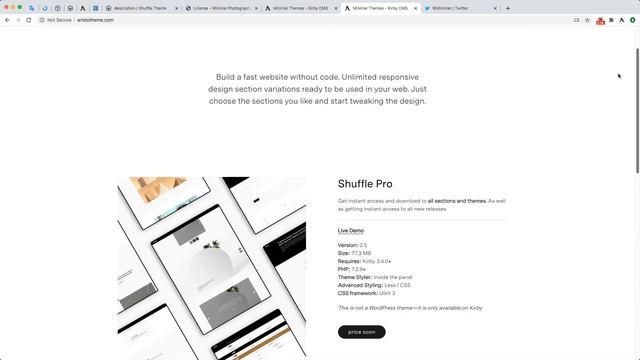 Minimal Themes - Kirby CMS смотреть онлайн