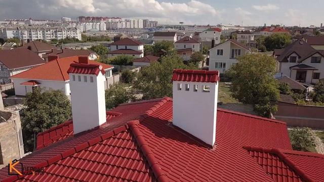 Кровельные работы "под ключ". Монтаж натуральной черепицы Braas смотреть онлайн