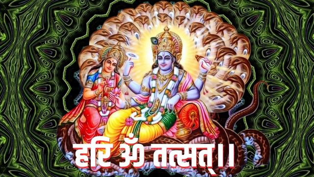 HARI OM MANTRA : VERY POWERFUL HEALING ENERGIES | Hari Om Tat Sat | Vishnu Stuti | Vishnu Mantra смотреть онлайн