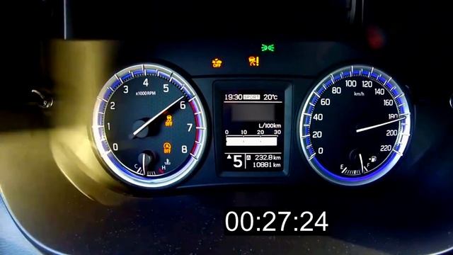 0 - 200 Acceleration On Suzuki SX4 S Cross (1.4 Boosterjet 140 PS, AWD)