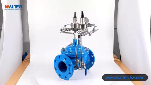 WALTER F8055 Surge Anticipating Valve for Pump Station Protection Video Show смотреть онлайн