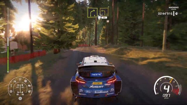 WRC 8 Ford Fiesta WRC Gameplay FINLANDIA смотреть онлайн