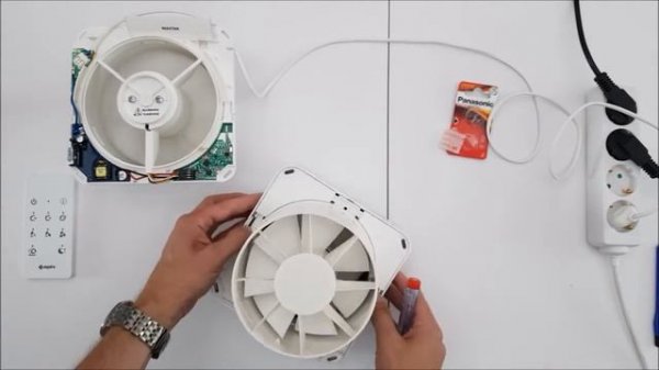 Бытовой рекуператор Aspira Ecocomfort распаковка и программирование