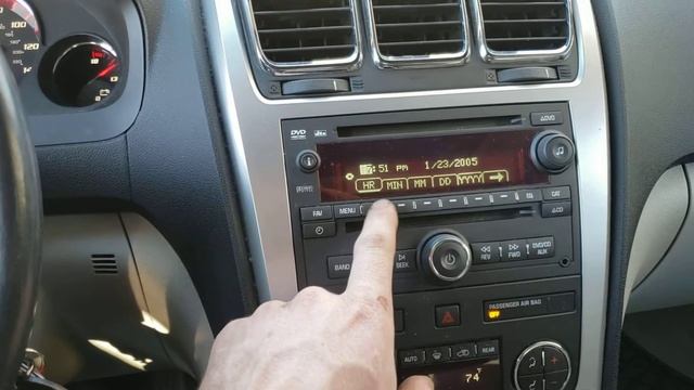 How to set Time / Date on GM Acadia, Traverse, Enclave (GMC Chevy Buick) смотреть онлайн