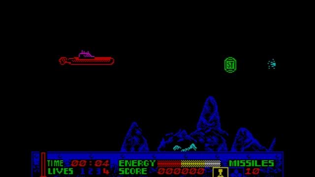 The Hunt For The Red October - The Computer Game (ZX Spectrum) смотреть онлайн