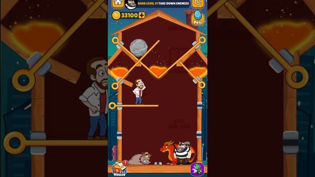home pin rescue game pull the pin / gameplay walkthrough смотреть онлайн