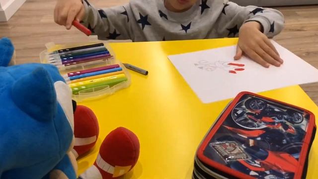 РИСУЕМ SHADOW ИЗ СОНИКА! | КАК ЛЕГКО И ПРОСТО НАУЧИТЬСЯ РИСОВАТЬ смотреть онлайн