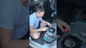 Как поменять фильтр топливного насоса на mitsubishi outlander 2006 год первое поколение