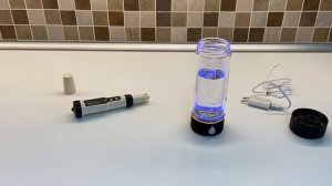 Демонстрация работы генератора водородной воды Waterline Gold