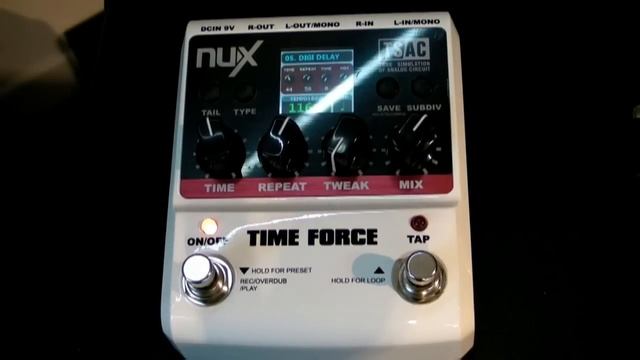 NUX TIME FORCE ( Delay ) смотреть онлайн