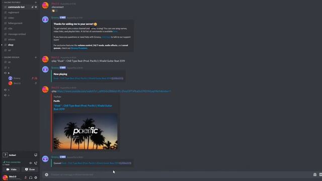 [TUTO] COMMENT FAIRE JOUER DE LA MUSIQUE DANS UN CHANNEL | DISCORD | GROOVY смотреть онлайн