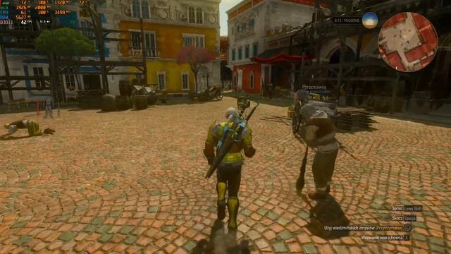 Witcher 3 on i3 4330 Gigabyte RX560 смотреть онлайн