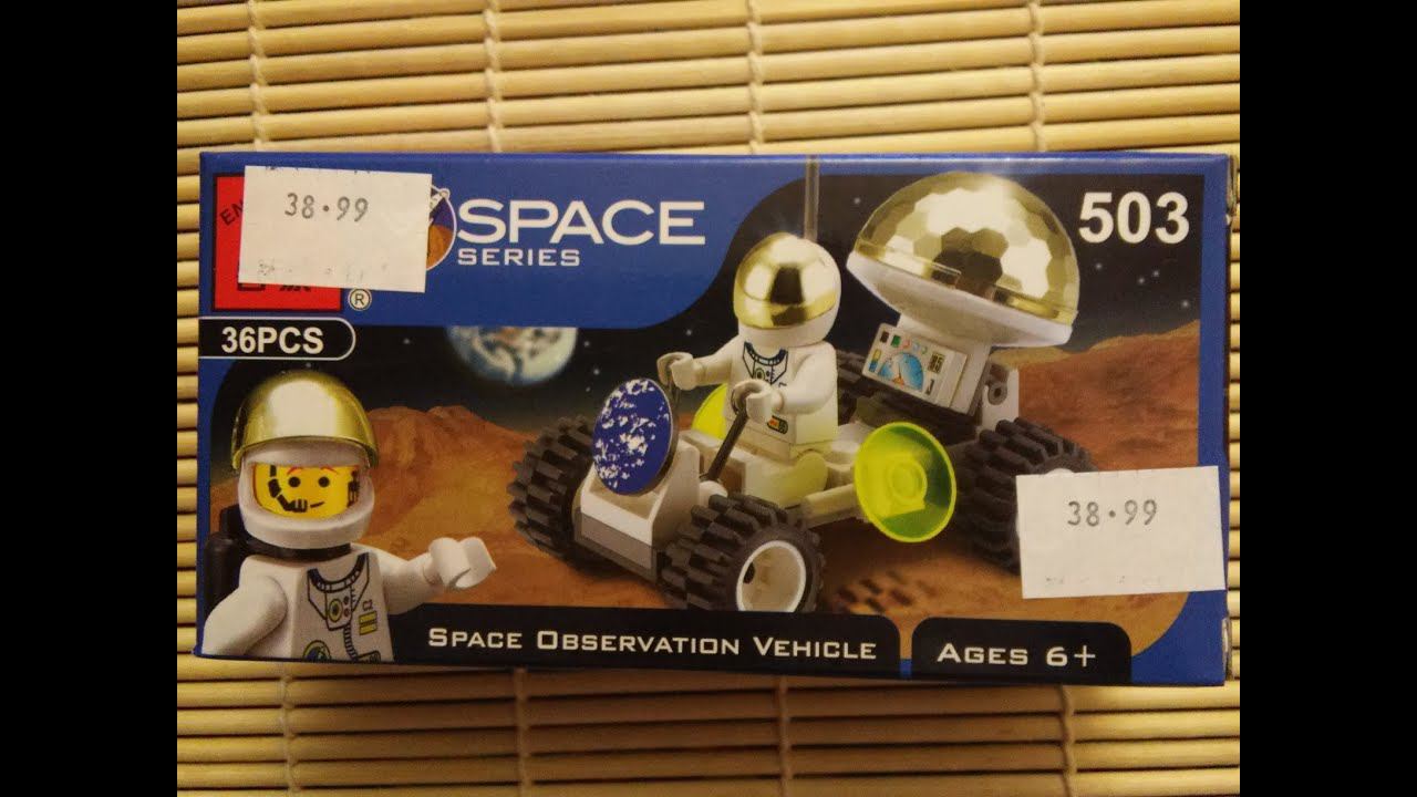 Конструктор Brick Space series 503 Луноход смотреть онлайн