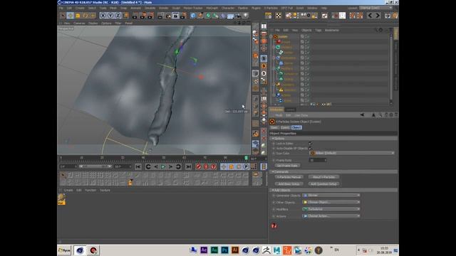 Анимация ТРАВЫ и ВОДЫ в Cinema 4D /FULL TUTORIAL/